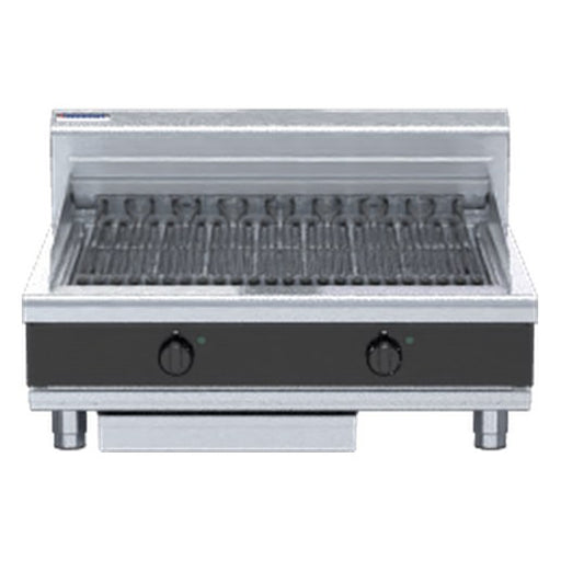 Waldorf Bold 900mm Electric Chargrill - Bench Model - CHB8900ED-B