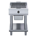 Waldorf 800 Series 600mm Electric Chargrill Low Back Version - Leg Stand - CHL8600ED-LS