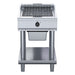 Waldorf 800 Series 600mm Electric Chargrill Low Back Version - Leg Stand - CHL8600ED-LS
