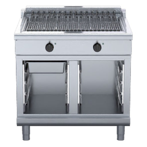 Waldorf 800 Series 900mm Electric Chargrill Low Back Version - Cabinet Base - CHL8900ED-CB