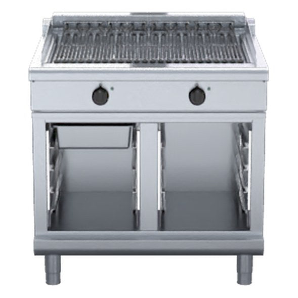 Waldorf 800 Series 900mm Electric Chargrill Low Back Version - Cabinet Base - CHL8900ED-CB