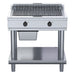 Waldorf 800 Series 900mm Electric Chargrill Low Back Version - Leg Stand - CHL8900ED-LS