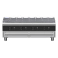 Waldorf Bold 1200mm Gas Chargrill Low Back Version - Bench Model - CHLB8120G-B