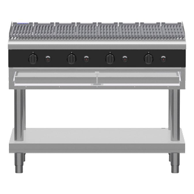 Waldorf Bold 1200mm Gas Chargrill - Leg Stand - CHB8120G-LS