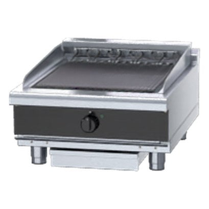 Waldorf Bold 600mm Electric Chargrill Low Back Version - Bench Model - CHLB8600ED-B