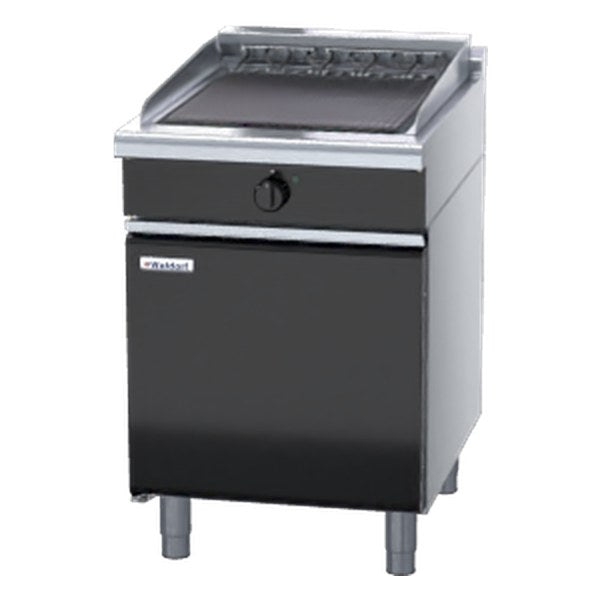 Waldorf Bold 600mm Electric Chargrill Low Back Version - Cabinet Base - CHLB8600ED-CD