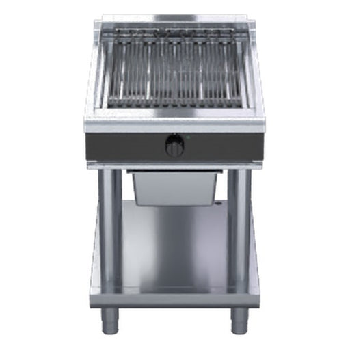 Waldorf Bold 600mm Electric Chargrill Low Back Version - Leg Stand - CHLB8600ED-LS