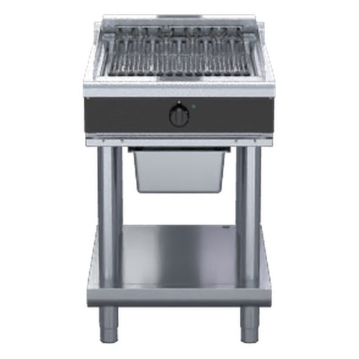 Waldorf Bold 600mm Electric Chargrill Low Back Version - Leg Stand - CHLB8600ED-LS
