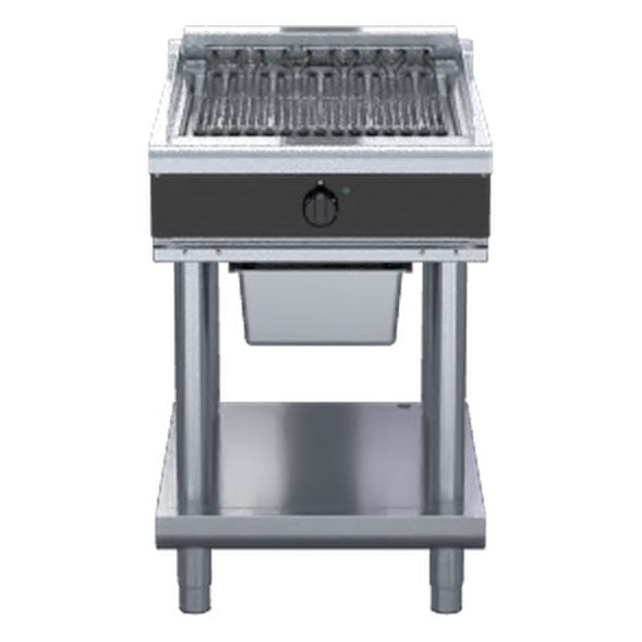 Waldorf Bold 600mm Electric Chargrill Low Back Version - Leg Stand - CHLB8600ED-LS