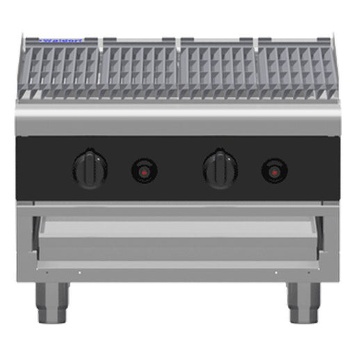 Waldorf Bold 600mm Gas Chargrill - Bench Model - CHB8600G-B