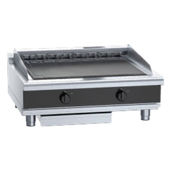 Waldorf Bold 900mm Electric Chargrill Low Back Version - Bench Model - CHLB8900ED-B