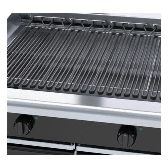 Waldorf Bold 900mm Electric Chargrill Low Back Version - Cabinet Base - CHLB8900ED-CD