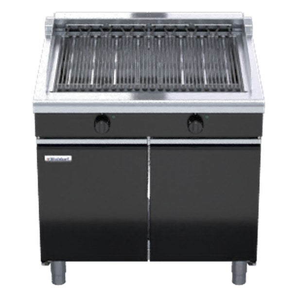 Waldorf Bold 900mm Electric Chargrill Low Back Version - Cabinet Base - CHLB8900ED-CD