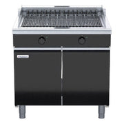 Waldorf Bold 900mm Electric Chargrill Low Back Version - Cabinet Base - CHLB8900ED-CD
