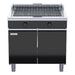 Waldorf Bold 900mm Electric Chargrill Low Back Version - Cabinet Base - CHLB8900ED-CD