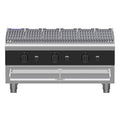 Waldorf Bold 900mm Gas Chargrill - Bench Model - CHB8900G-B