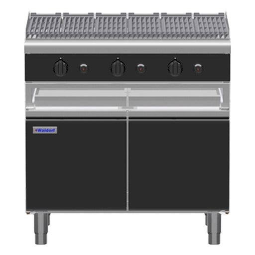Waldorf Bold 900mm Gas Chargrill Low Back Version - Cabinet Base - CHLB8900G-CD