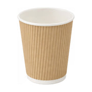 PakMax KRAFT 16oz Corrugated Hot Paper Cup - CHPC-90-16K