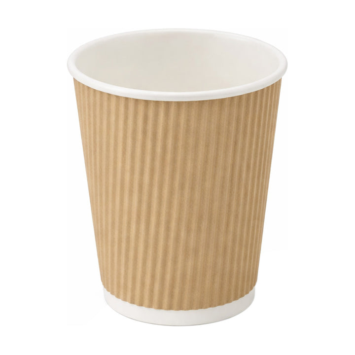 PakMax KRAFT 16oz Corrugated Hot Paper Cup - CHPC-90-16K