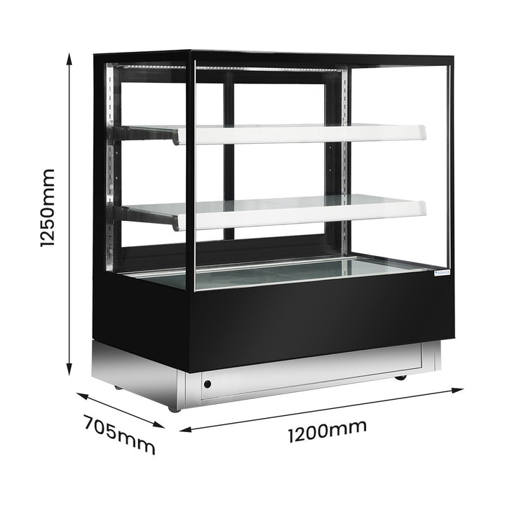 Bonvue Elite Cold Displays with 2 shelves - CL1200-2S