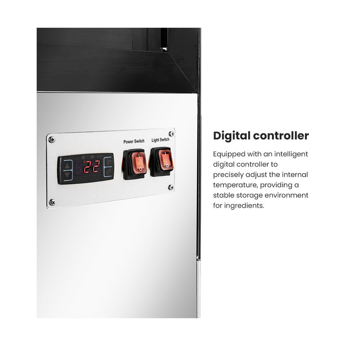 Bonvue Elite Cold Displays with 2 shelves - CL1200-2S