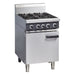 Cobra 600mm Four Burner Gas Range Static Oven - CR6D