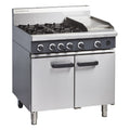 Cobra 900mm Four Burner / Griddle Gas Range Static Oven - CR9C