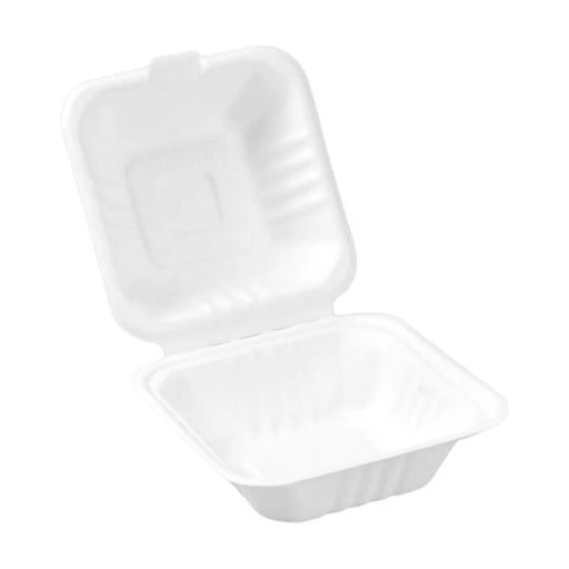 PakMax 6*6" Sugarcane Clamshell - CS-66