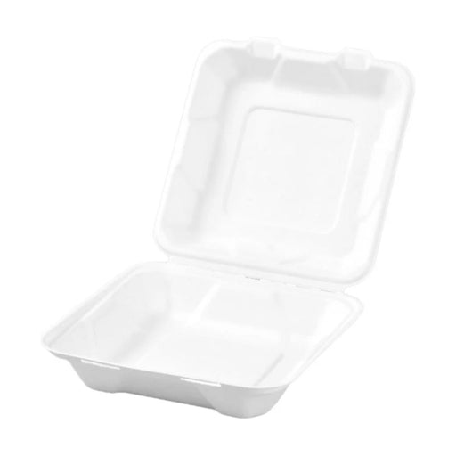 PakMax 8*8" Sugarcane Clamshell - CS-88