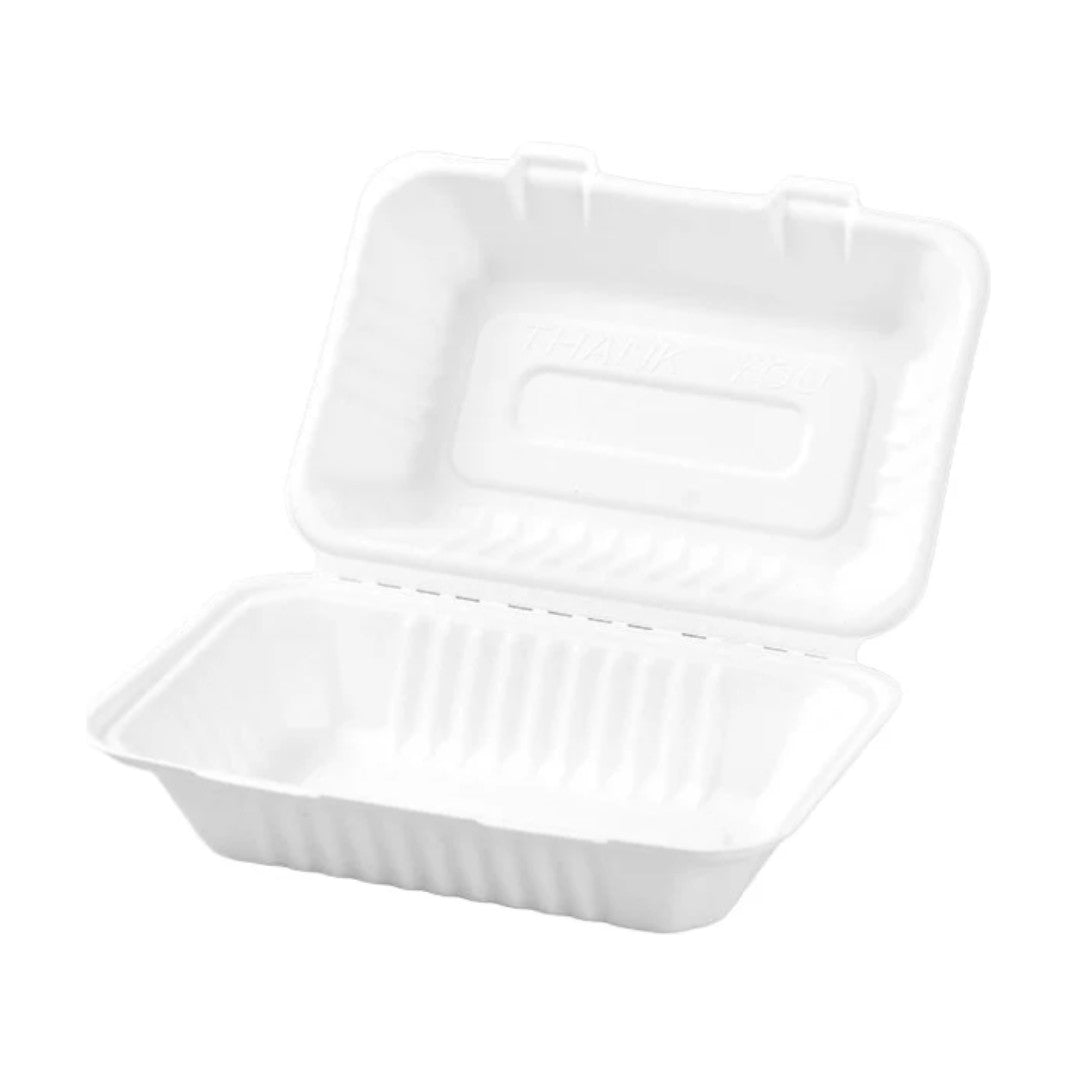 PakMax 9*6" Sugarcane Clamshell - CS-96