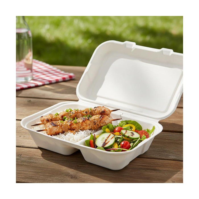 PakMax 9*6" Sugarcane Clamshell - CS-96
