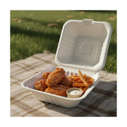 PakMax 9*9" Sugarcane Clamshell 3-Compartment - CS-993