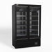 AG Supermarket Two Glass Doors Upright Display Fridge 1000L - CSB1000