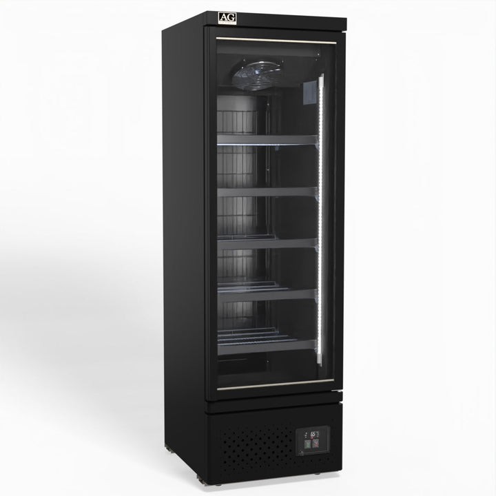 AG Supermarket Single Glass Door Upright Display Fridge 450L - CSB450