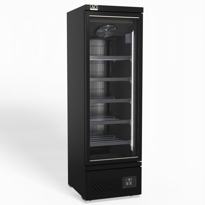 AG Supermarket Single Glass Door Upright Display Fridge 450L - CSB450
