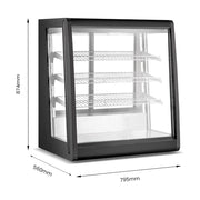 Bonvue Chilled Angled Counter-Top Food Display - CTA-196