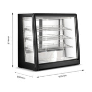 Bonvue Chilled Angled Counter-Top Food Display - CTA-246