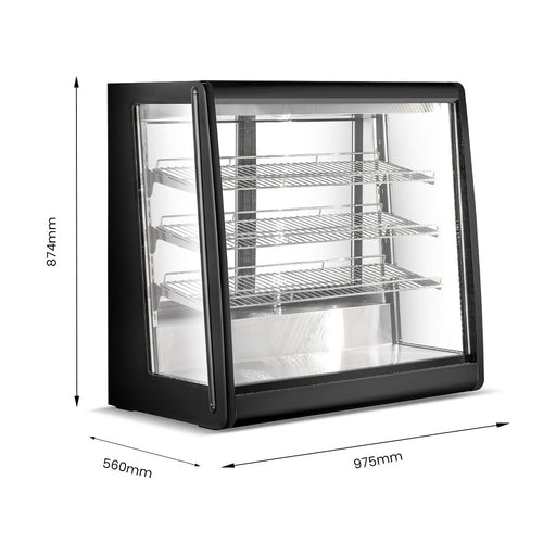 Bonvue Chilled Angled Counter-Top Food Display - CTA-246