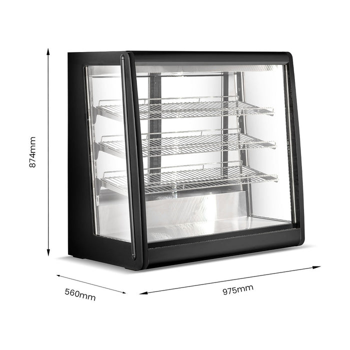 Bonvue Chilled Angled Counter-Top Food Display - CTA-246