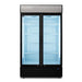 AG Double Door Upright Display Fridge - Glass Door 1000L - CU1000TNG