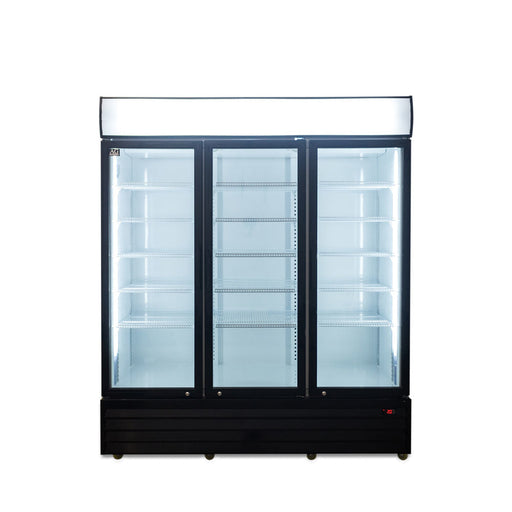 AG Triple Door Upright Display Fridge - Glass Door 1500L - CU1500TNG