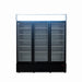 AG Triple Door Upright Display Fridge - Glass Door 1500L - CU1500TNG