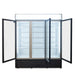 AG Triple Door Upright Display Fridge - Glass Door 1500L - CU1500TNG