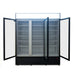 AG Triple Door Upright Display Fridge - Glass Door 1500L - CU1500TNG