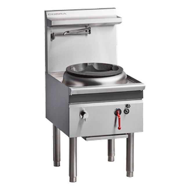 Cobra 600mm Gas Waterless Wok with 1 Chimney burner - CW1H-C