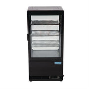 Polar C-Series Energy Efficient Display Fridge Black 68L - CX577-A