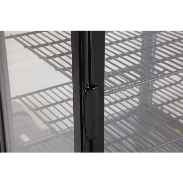 Polar C-Series Energy Efficient Display Fridge Black 68L - CX577-A