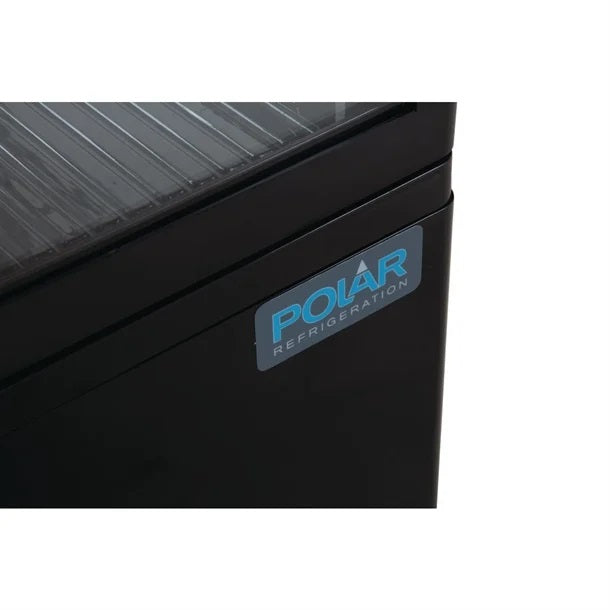 Polar C-Series Energy Efficient Display Fridge Black 68L - CX577-A