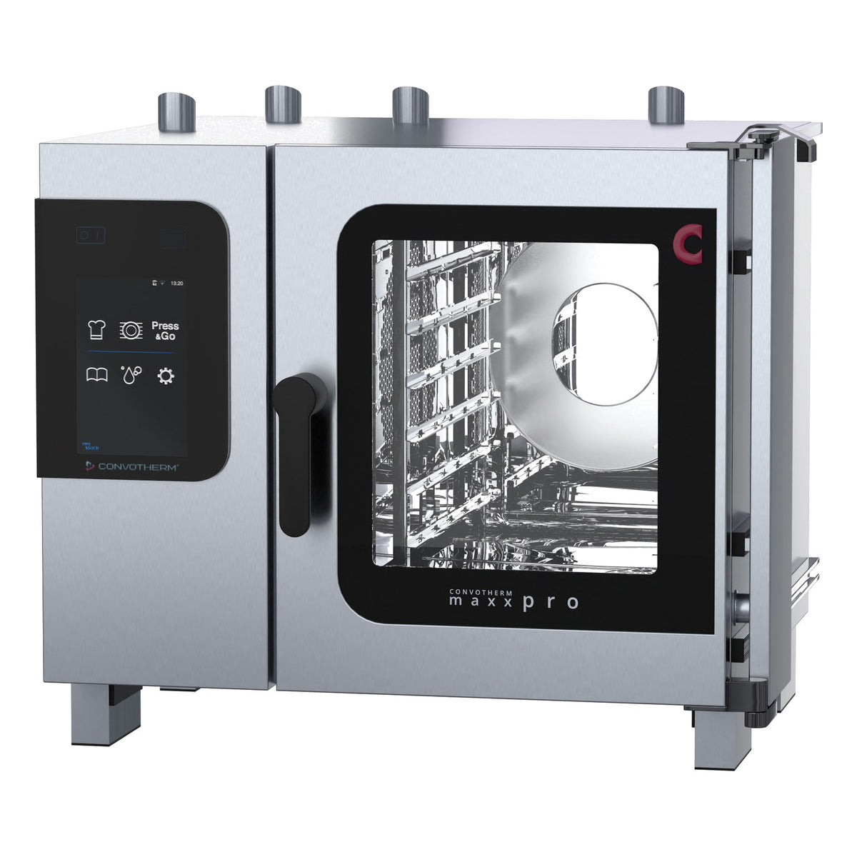 Convotherm 7 Tray Gas Combi-Steamer Oven - Boiler System - Disappearing Door - CXGBT6.10D