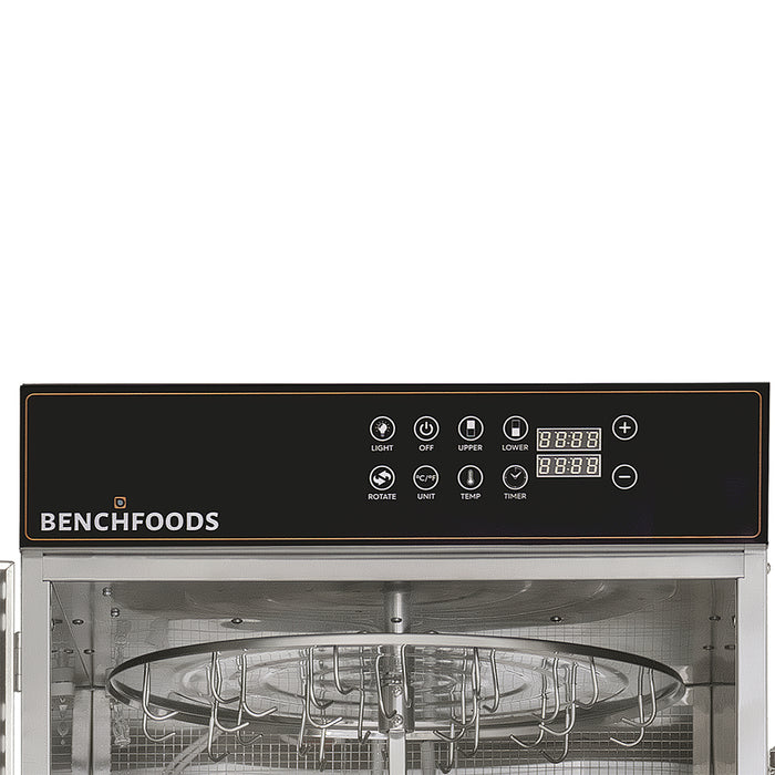 BenchFoods 116 Hook Vertical Rotisserie & Biltong Maker - 116RCUD